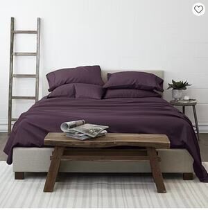 NEW! Casual Comfort iEnjoy Queen 6PC Premium Sheet Set Purple